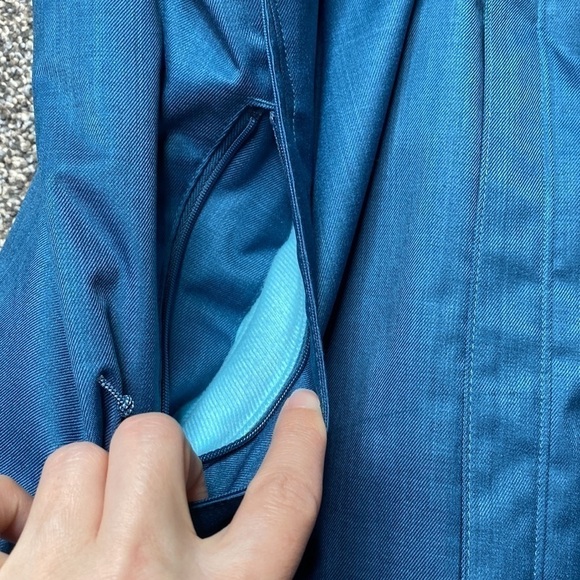 Under Armour Storm Coldgear Infrared Sienna 3 In 1 Jacket Teal Blue Size Medium - Picture 8 of 15